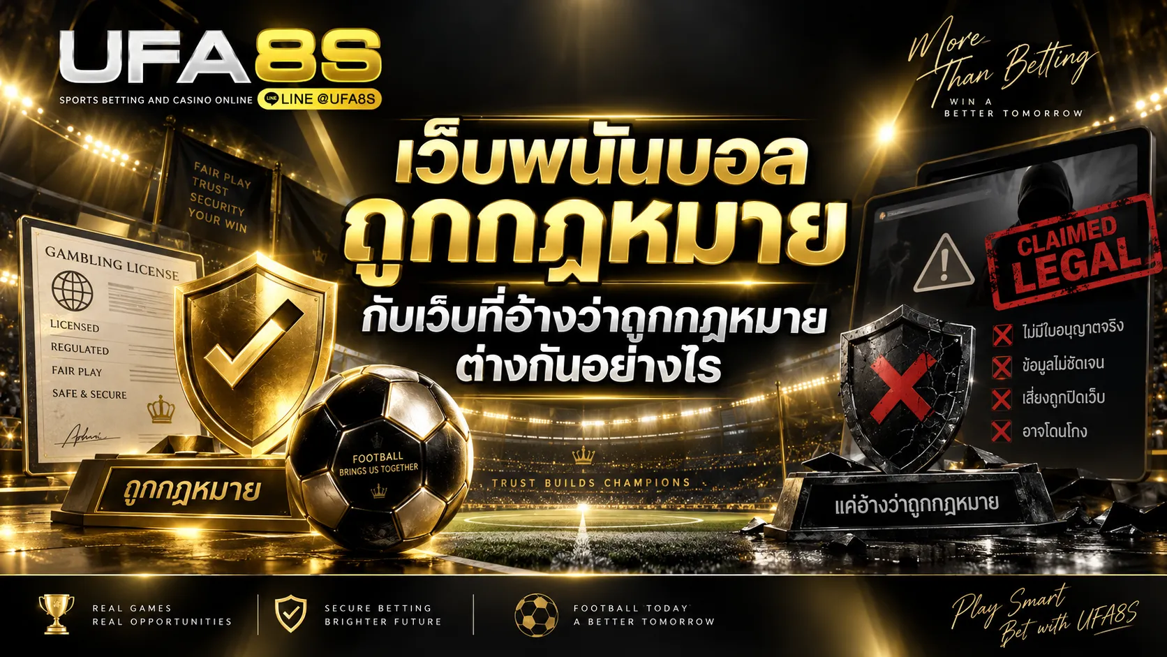 เว็บแทงบอลถูกกฎหมาย